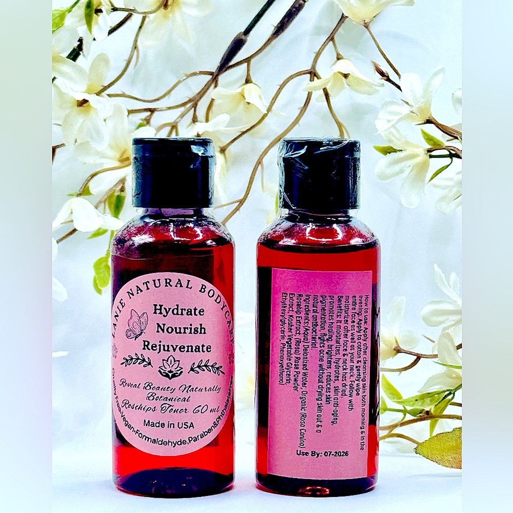 Organic (Botanical) Rosehips Hydrating Facial Toner